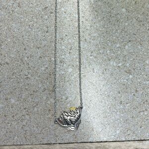 Mountain sunrise necklace